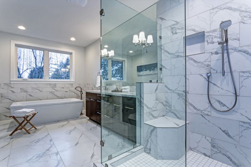 Wide Picture of Master Bathroom